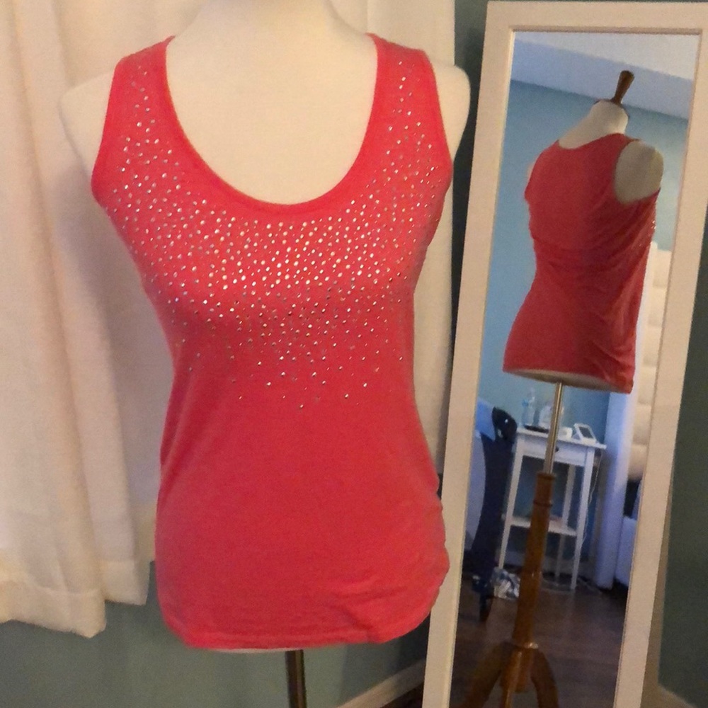 ☀️ Inc. coral tank top